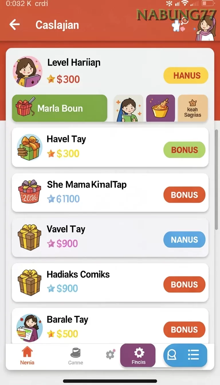 Cuplikan layar MPO777 — aktivitas