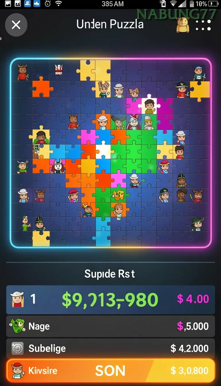 Cuplikan layar MEME4D — menu navigasi