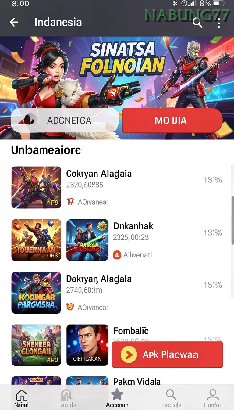 Cuplikan layar PRAGMATIC4D — pengaturan akun